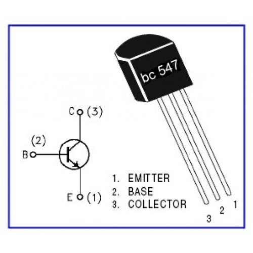 BC547 NPN Transistor By CKT