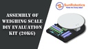 Weighing Scale DIY Evaluation Kit 20KG Loadcell Sensor-based Arduino IDE Compatible | 24Bit ADC HX711 | Battery Operated Portable Weighing Kit