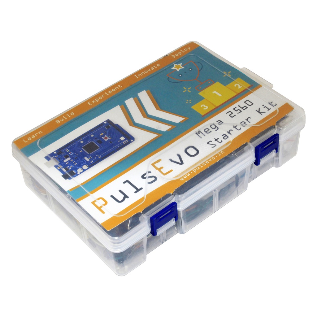 PulsEvo Mega 2560 Starter Learning Kit Including Tutorials
