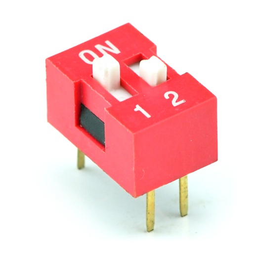 [10733] 4 Pin Slide Type 2 Row DIP Switch