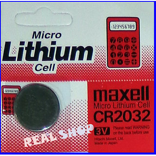 [10942] Original Maxell CR2032 Lithium Battery (CMOS Battery) 1 PC