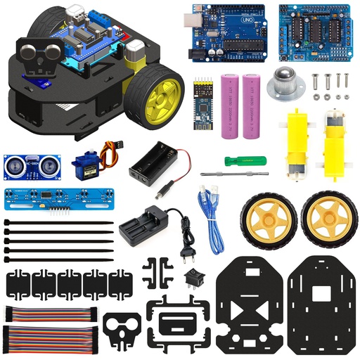 [2112] Cligo Smart 2WD Wireless DIY Robotics Car Kit