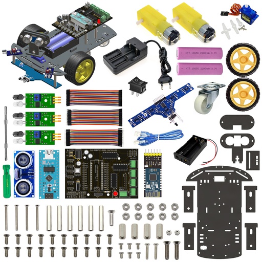 [9104] MindQuad DIY 2WD Robotics Learning Kit