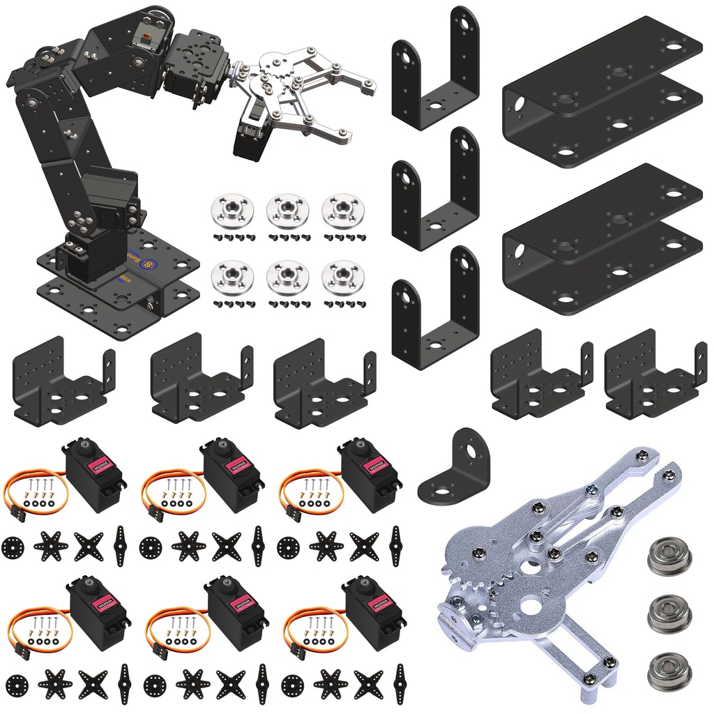 6dof robot hot sale arm kit