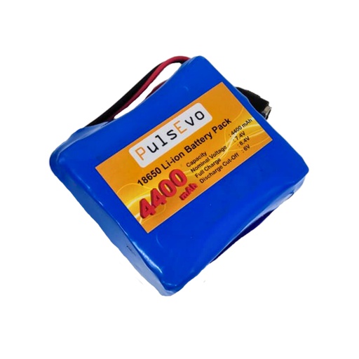 [2492] PulsEvo Power 18650 Li-Ion 4400mAh 12v 3S2P Protected Battery Pack