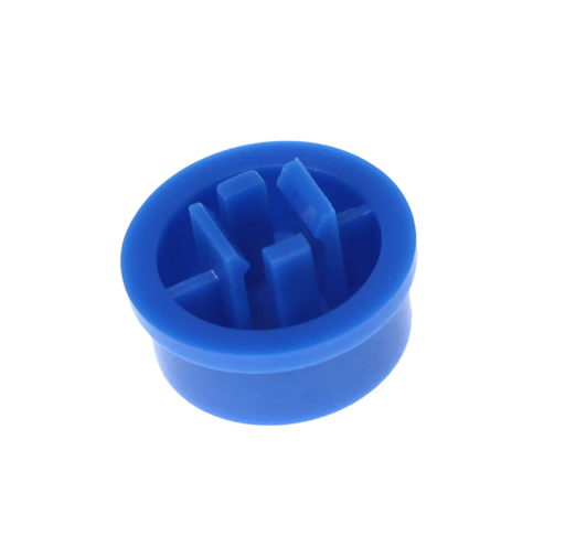 [10009] BLUE Round Cap for Square Tactile Switch 12x12x7.3mm