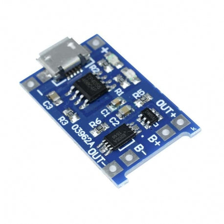 TP4056 charger, datasheet, schematic included - SunRobotics | www.sunrobotics.in