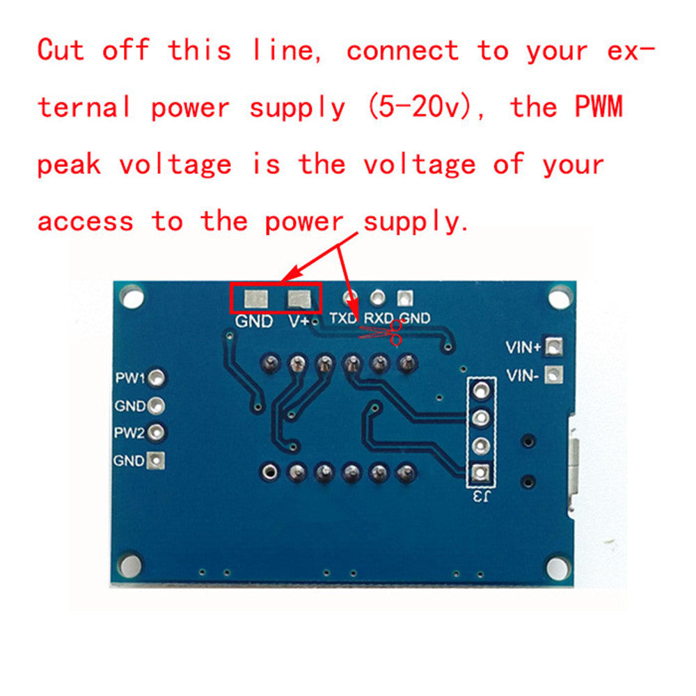 PWM Pulse Frequency Adjustable Module - SunRobotics | www.sunrobotics.in