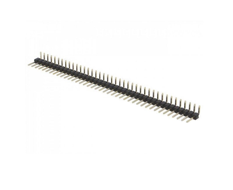 2.54mm Male Berg Strip 40X1 Pin Break-Away Right Angle Header