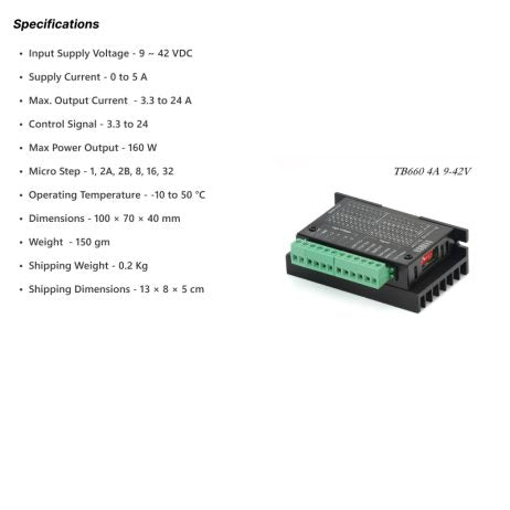 Constant Current Drive Capability of TB6600 - SunRobotics | www.sunrobotics.in