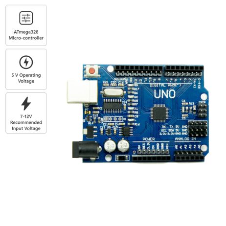 Uno R3 CH340G development board specs - SunRobotics | www.sunrobotics.in