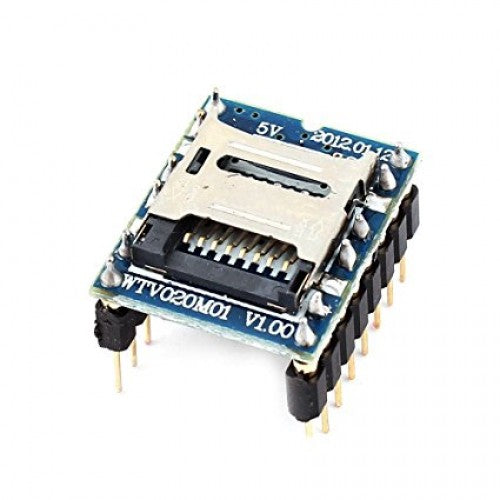 Mini SD Card MP3 Sound Module For PIC Arduino WTV020-SD - SunRobotics | www.sunrobotics.in