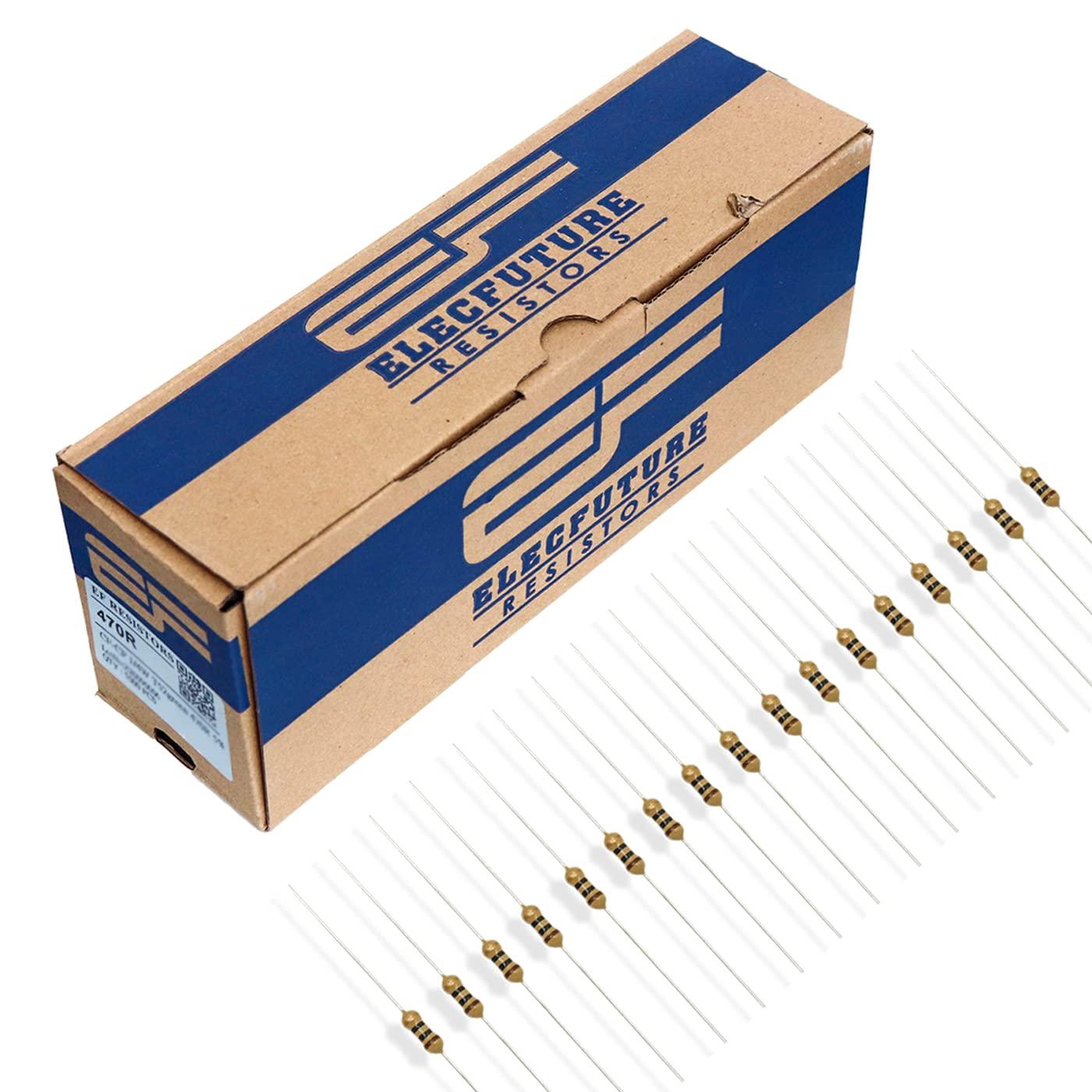 680K Ohm 5% - 0.25W Metal Film Resistor (Pack of 10)