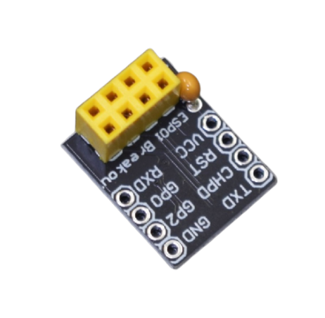 ESP01/01S Adapter Board ESP01 Programmer - SunRobotics | www.sunrobotics.in