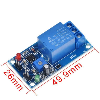 Soil Moisture Sensor Relay Control Module 12V – DIY Automation for Gardening