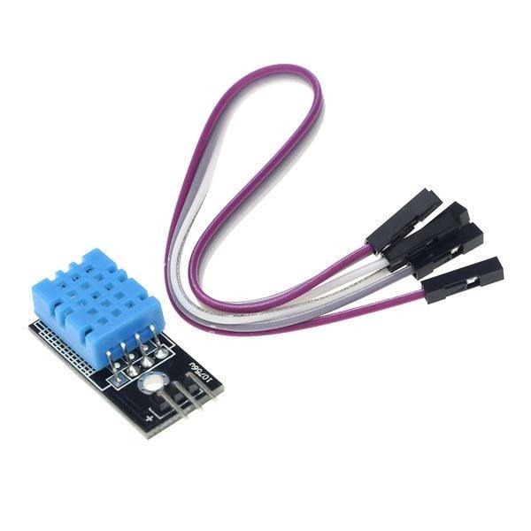 DHT11 Sensor Temperature And Humidity Sensor Module - SunRobotics | www.sunrobotics.in