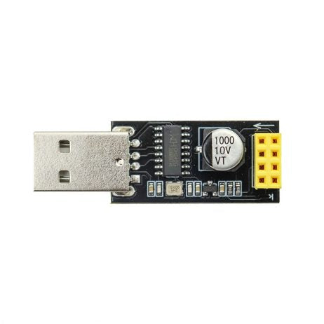 USB to UART/ESP8266 Adapter Programmer for ESP-01 WiFi Modules - SunRobotics | www.sunrobotics.in