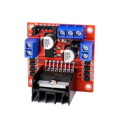 L298N 2A Based Motor Driver Module - SunRobotics | www.sunrobotics.in