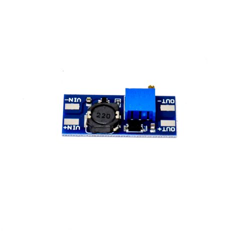 MT3608 boost converter schematic with datasheet illustration - SunRobotics | www.sunrobotics.in