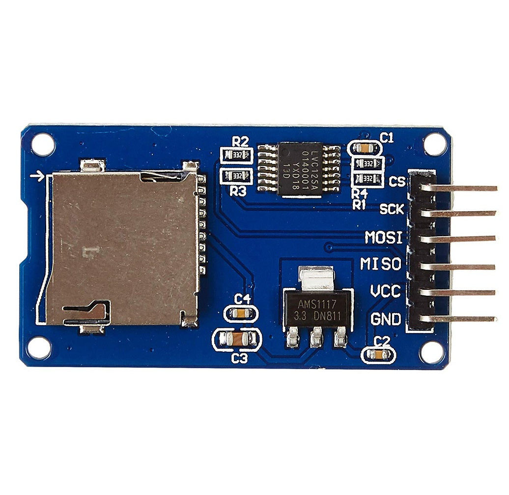 Microcontroller Compatible SD Reader - SunRobotics | www.sunrobotics.in