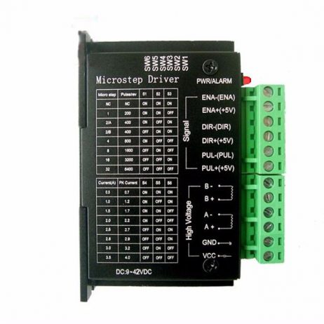 TB6600 Stepper Motor Driver Controller 4A 9~42V TTL - SunRobotics | www.sunrobotics.in