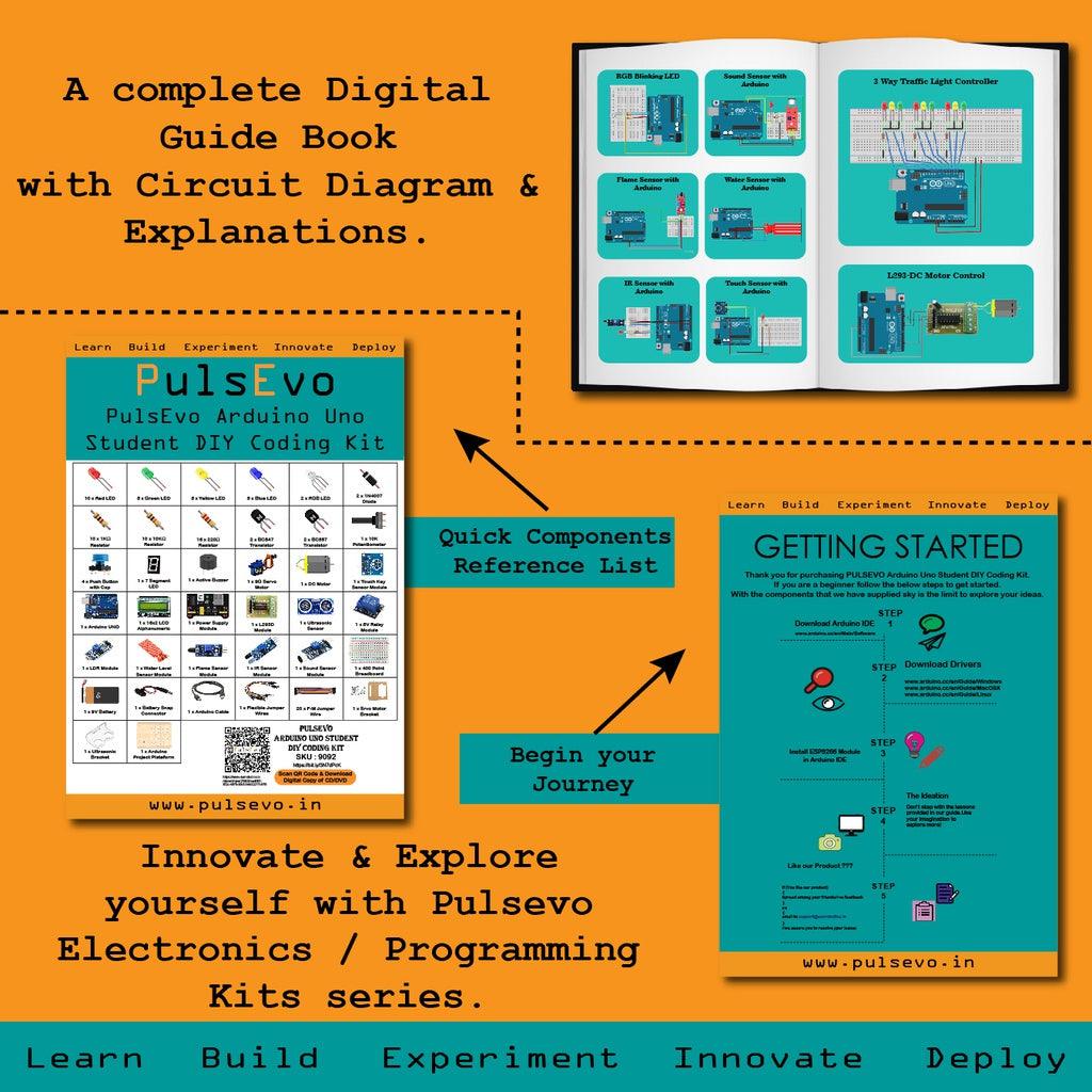 PulsEvo Arduino Uno Student DIY Coding Kit