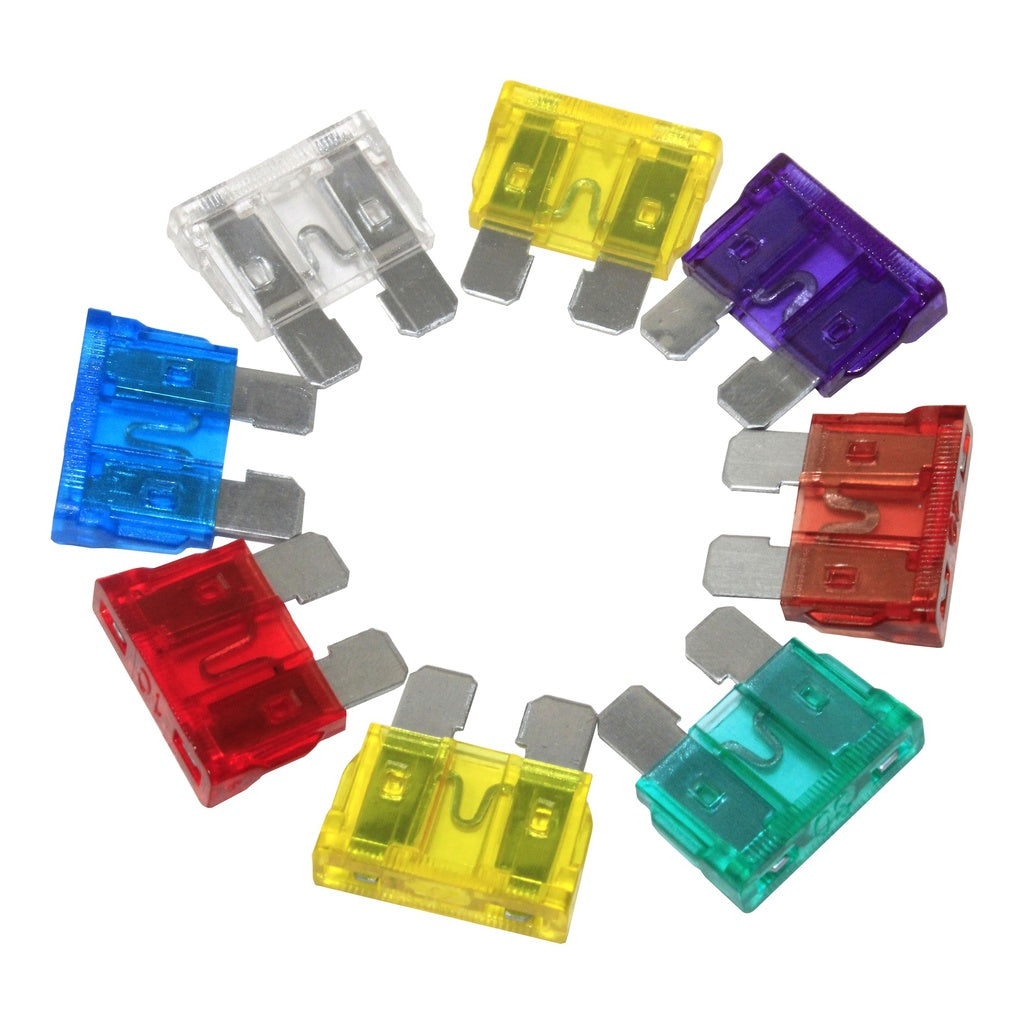 PulsEvo Mini Blade Auto Car Standard Fuse for Car / RV / Truck / Motorcycle / Boat (40pcs)