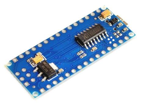 Nano Board R3 Detailed View with CH340 Chip Datasheet - SunRobotics | www.sunrobotics.in