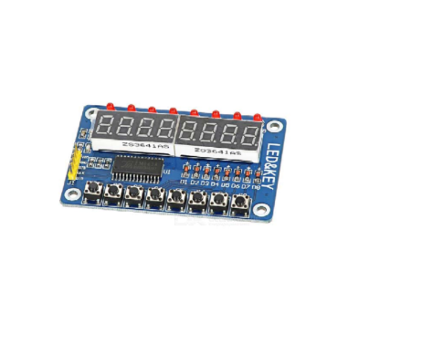 TM1638 Button Digital LED Display Module - SunRobotics | www.sunrobotics.in