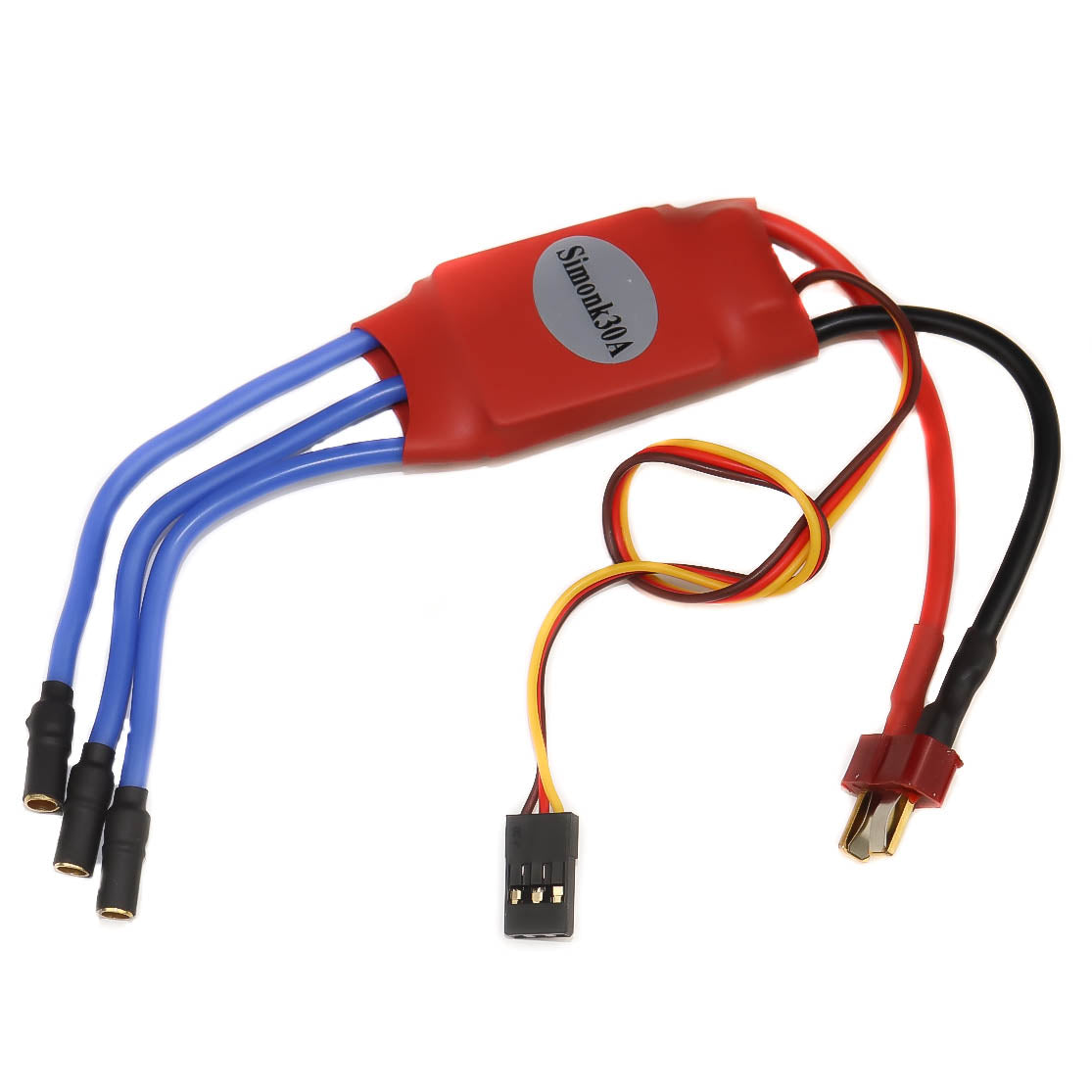 SimonK 30A Electronic Speed Controller with Connectors - SunRobotics | www.sunrobotics.in