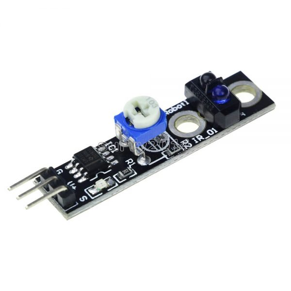 TCRT5000 IR Sensor Module for Line Tracking Robots - SunRobotics | www.sunrobotics.in