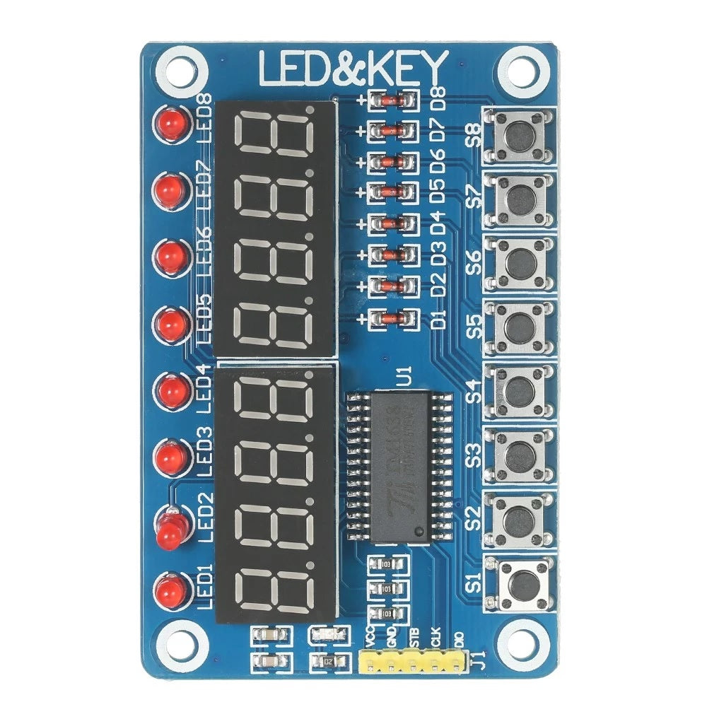 TM1638 datasheet and specifications - SunRobotics | www.sunrobotics.in