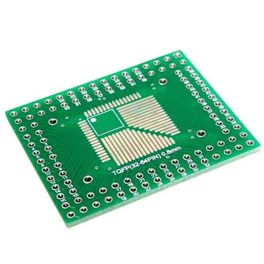 TQFP32/44/64/80/100 to DIP PCB Board Converter Adapter - SunRobotics | www.sunrobotics.in