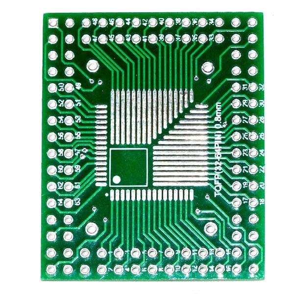 TQFP32 Adapter Technical Schematic - SunRobotics | www.sunrobotics.in