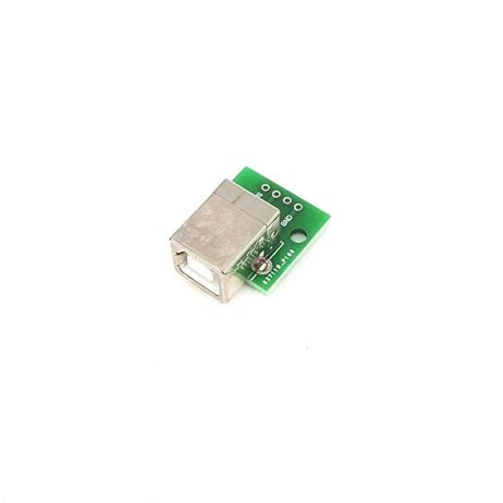 USB Type-B Female Head to DIP 4 pin Breakout PCB Module - usb breakout board - SunRobotics | www.sunrobotics.in