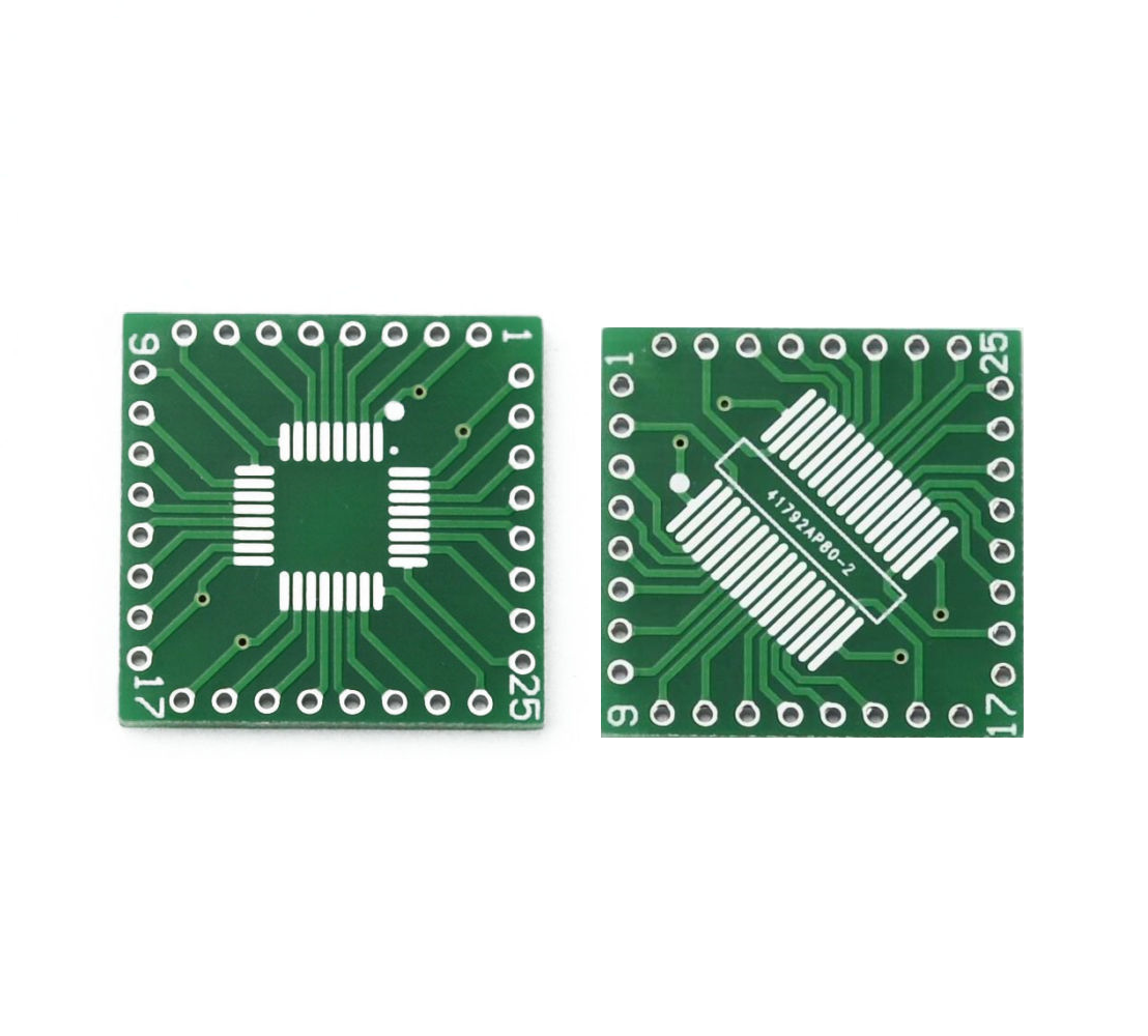 QFP/TQFP/LQFP/FQFP/SOP/SSOP32 to DIP Adapter/Breakout Board - SunRobotics | www.sunrobotics.in