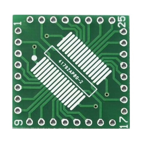 TQFP32 to DIP28 Adapter featuring SOP compatibility - SunRobotics | www.sunrobotics.in