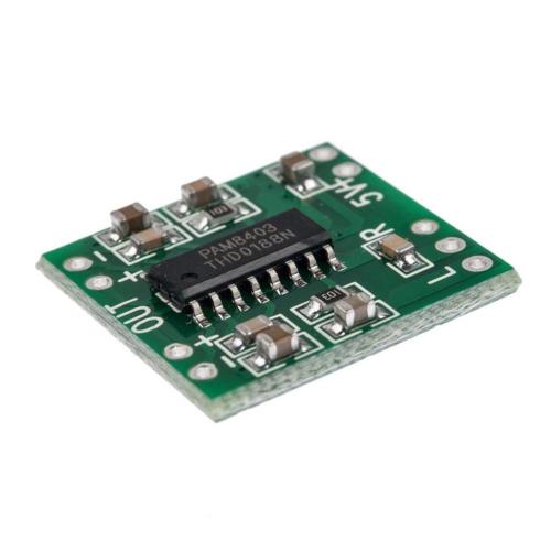 PAM8403 5V Two-channel Stereo Mini Class-D 3W+3W Audio Amplifier - SunRobotics | www.sunrobotics.in