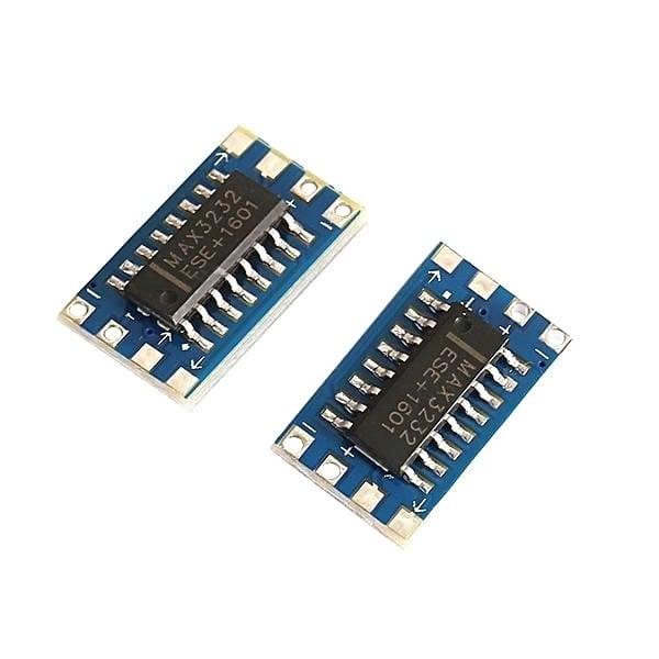 Serial Port Mini RS232 to TTL Converter Adaptor Module Board MAX3232-2pcs - SunRobotics | www.sunrobotics.in