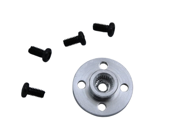 Aluminum Servo Horn/Arm 25T Round Type Disc Ideal for MG995 MG996 Motor Series