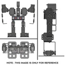 SunRobotics 9DOF Biped Humanoid Robot Chassis DIY Kit with Metal Geared Servo Motors (Unassembled)