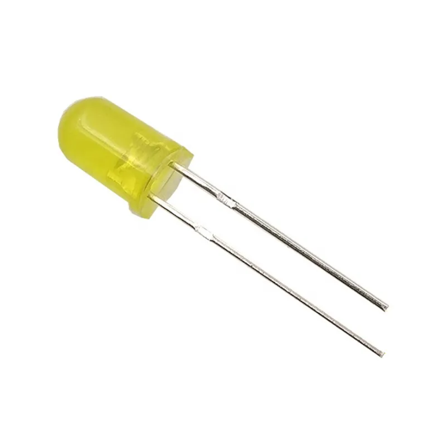 Yellow LED Diffused Lens 5mm