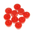 RED Round Cap for Square Tactile Switch 12x12x7.3mm