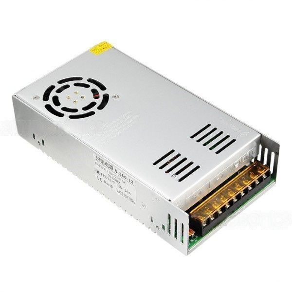 SMPS Industrial Power Supply 12V 30A With Fan