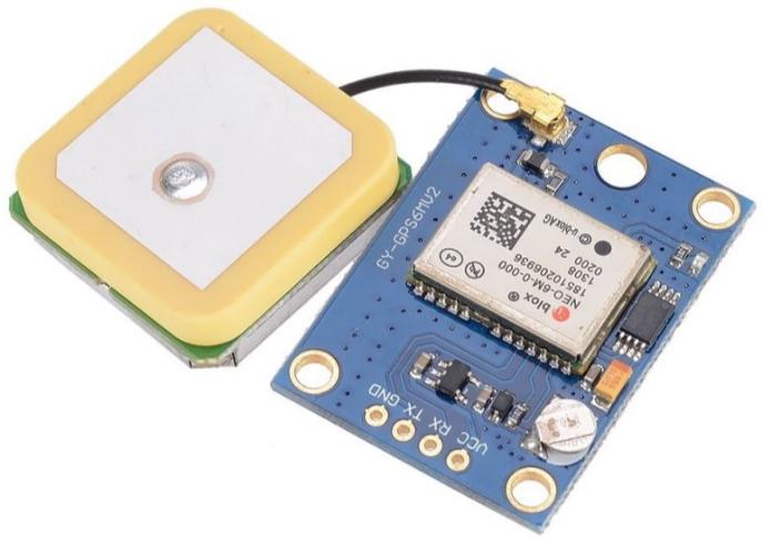 Ublox NEO 6M GPS module (3.3V-5V interface,with EEPROM,Flash)