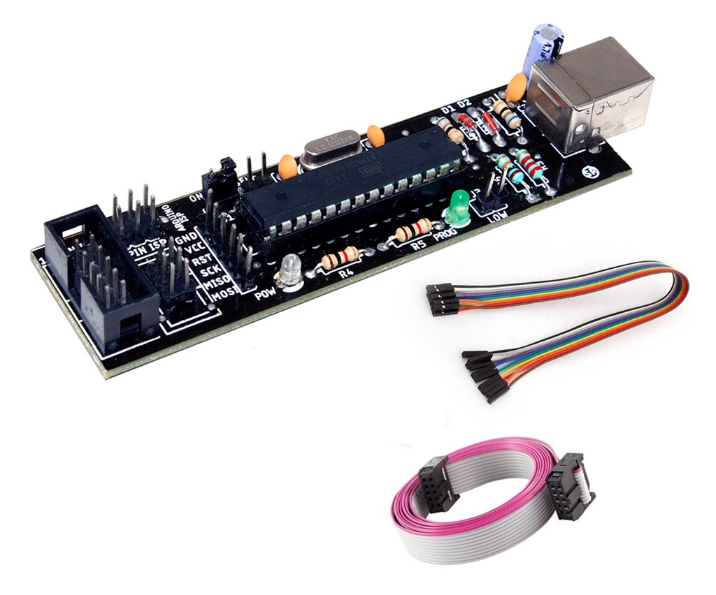 USBASP ISP Programmer for AVR and 8051 Family Microcontrollers