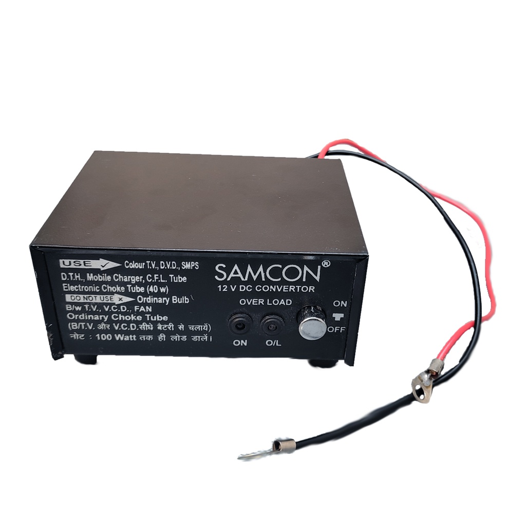 SAMCON 12V DC to 220V AC Converter Inverter