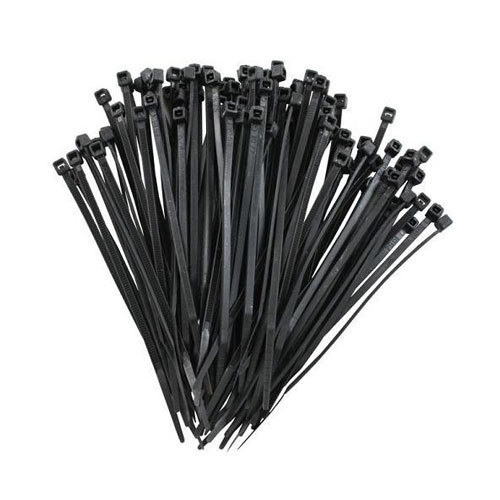Nylon Flexible Black 100pcs Straps 100 mm x 2.5 mm Cable Tie